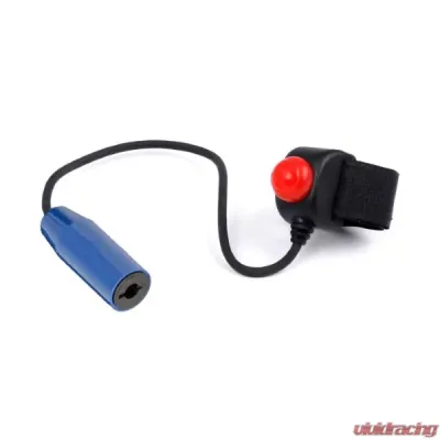 Rugged Radios Motorcycle PTT with Offroad Connector Velcro Mount - PTT-MC-VM