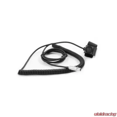 Rugged Radios Intercoms HD Coil Cord Velcro Push To Talk - PTT-VM2-CCXL