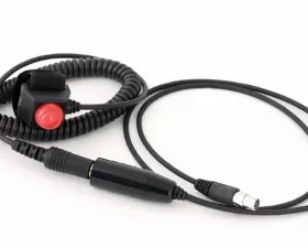 Rugged Radios Quick Disconnect Velcro Mount Push to Talk