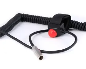 Rugged Radios Car Harnesses HD Coil Cord Velcro Mount Push to Talk