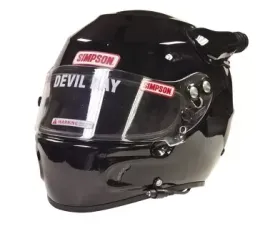 Simpson Racing Desert Devil Racing Full Face Helmet (Black - M)