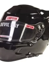 Simpson Racing Desert Devil Racing Full Face Helmet (Black - XL)                                     - 782004c - Image 2