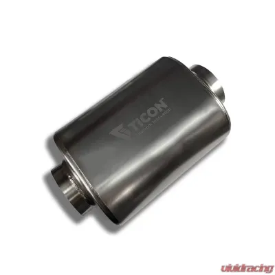 Ticon Industries 3.5" Titanium Race Muffler - 116-08923-0100