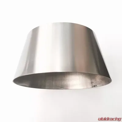 Ticon Industries 4" to 5" Titanium Transition Reducer 2.5" OAL - .039"/1mm - 107-12702-0000