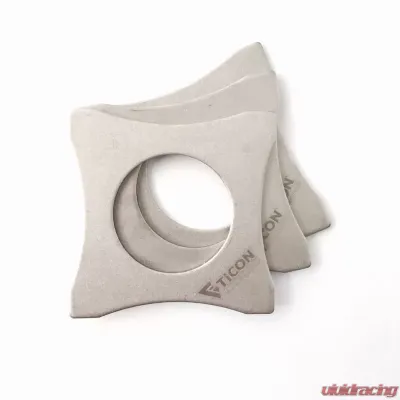 Ticon Industries Titanium Brace Bracket for O2 Sensor Bung - 1.5mm/.059" Thick - 108-00400-0000