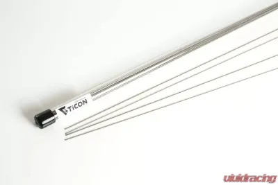 Ticon Industries 1mm(.039") Titanium Welding Filler Rod 1/4lb 39" Length - 110-00004-0002