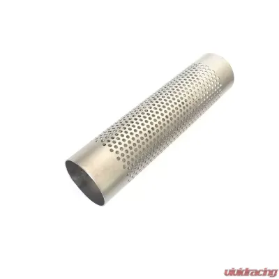 Ticon Industries 2" Titanium Perforated Punch Tube 8" OAL 1mm/.039 - 117-05008-0000