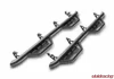 N-Fab 3 inch Textured Black 1 Step Per Side LG-Wheel-to-Wheel Podium Step Ford Bronco 2Dr 2021-2024 - HPF2156B-TX