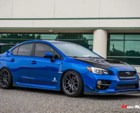 Subaru WRX STI 2008+ Wheel Set Titan 7 T-R10 18x10 | 18x10 5x114.3 Satin Titanium