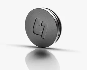 Titan 7 Satin Titanium Wheel 1-Piece Center Cap