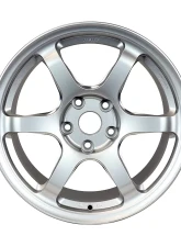 Titan 7 T-D6 Wheel 17x9.5 5x114.3 51mm Iridium Silver                                     - TD601795051511473IS - Image 2