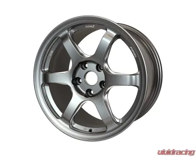 Honda S2000 2000-2009 Wheel Set Titan 7 T-D6 17x9.5 | 17x9.5 5x114.3 Satin Titanium - T7-S2000-TD6-17x9.5-17x9.5-ST