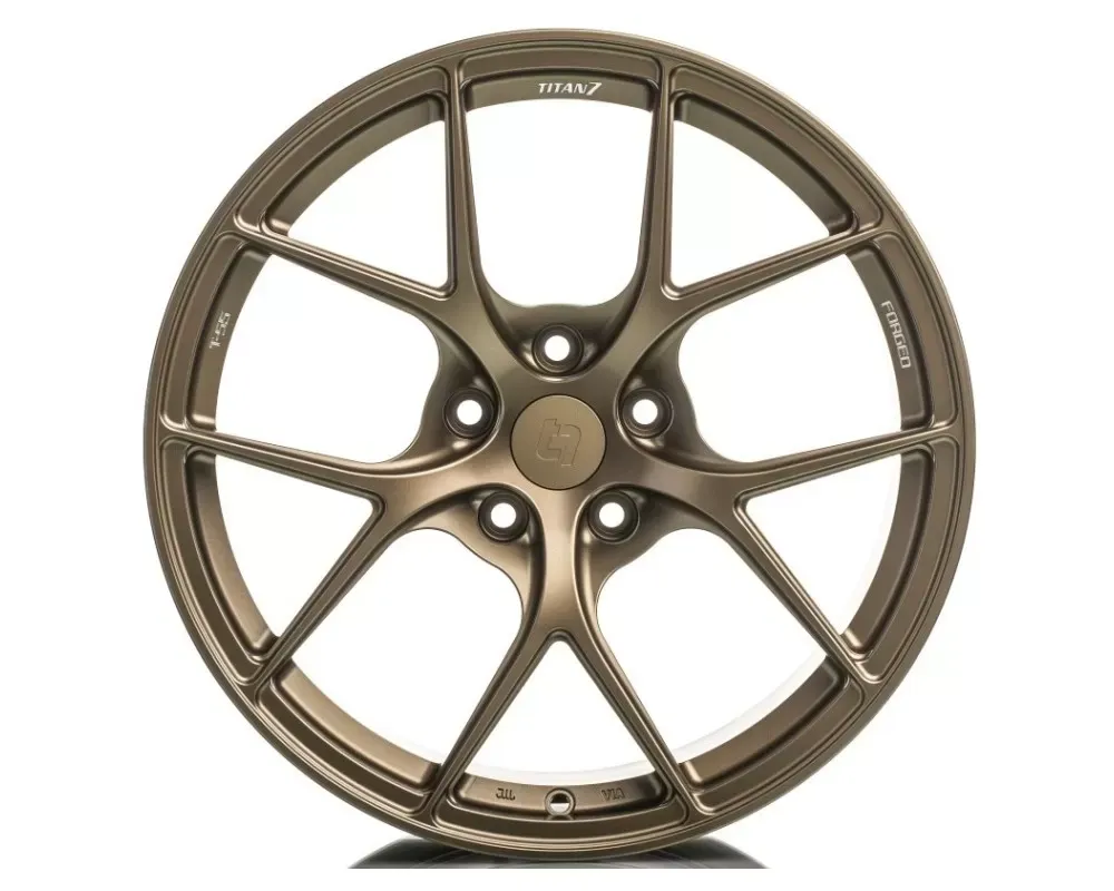 Titan 7 T-S5 Wheel 20x9.5 5x114.3 30mm Techna Bronze - TS502095030511460TB