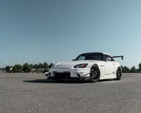 Honda S2000 2000-2009 Wheel Set Titan 7 T-R10 17x9.5 | 17x9.5 5x114.3 Machine Black