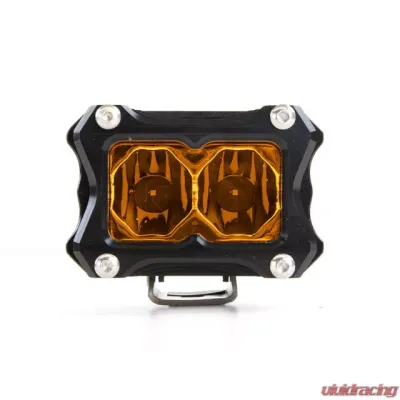 Heretic Studio Black 2" Flood Light Bar (Single) - 50201