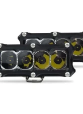 Heretic Studio Black 4" Spot Light Bar (Pair)                                     - 50409 - Image 2