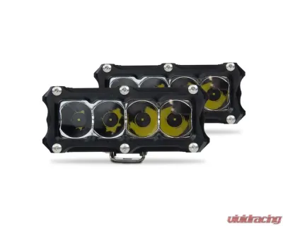 Heretic Studio Black 4" Spot Light Bar (Pair) - 50409