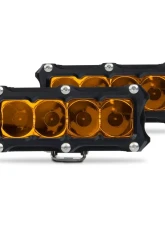 Heretic Studio Black 4" Spot Light Bar (Pair)                                     - 50409 - Image 2