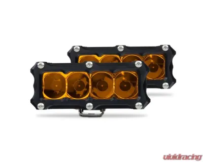 Heretic Studio Black 4" Spot Light Bar (Pair) - 50409
