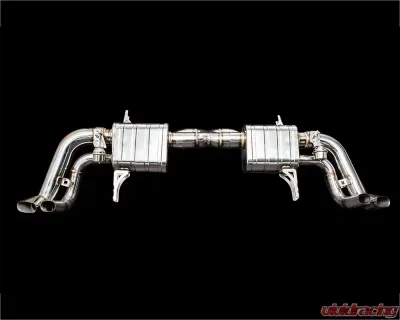 IPE SS Valvetronic Muffler w/ Remote Control Module Audi R8 V10 | V10 PLUS MK2 2017-2019 - 0AR80-NVN00-202