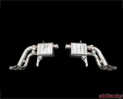IPE SS Valvetronic Muffler w/ Remote Control Module Audi R8 V10 | V10 PLUS MK2 2017-2019 - 0AR80-NVN00-202