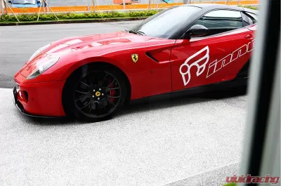 IPE SS Valvetronic Muffler w/Chrome Silver Tips Ferrari 599 GTB Fiorano 2006-2012 - 0F599-NVN0S-2