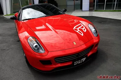 IPE SS Valvetronic Muffler w/Chrome Silver Tips Ferrari 599 GTB Fiorano 2006-2012 - 0F599-NVN0S-2