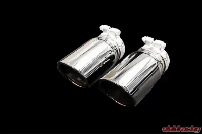 iPE Chrome Black Tips Audi A6 | A7 C7 3.0 TFSI Quattro 2010-2017 - 1AS50-03-N0AB-7S