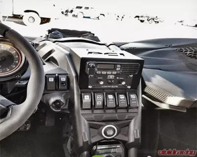 PCI Race Radios Icom Dash Bracket For Can-Am Maverick X3 Turbo - 2918