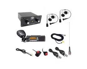 PCI Race Radios California Ultimate 2 Seat Package with Helmet Wiring Kits