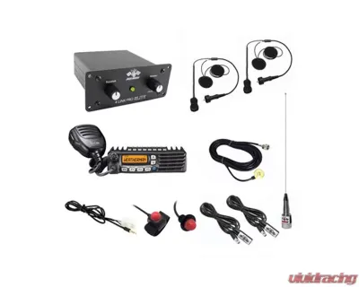 PCI Race Radios California Ultimate 2 Seat Package with Helmet Wiring Kits - 1098