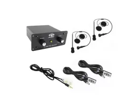 PCI Race Radios California Supreme 2 Seat Standard Radio Kit with Helmet Wiring Kits