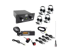PCI Race Radios Ultimate 4 Seat Package with Headsets and Icom Radio