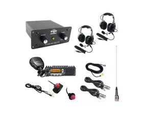 PCI Race Radios Ultimate 2 Seat Package with Headsets and Icom Radio