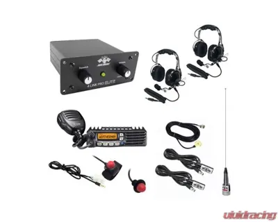 PCI Race Radios Ultimate 2 Seat Package with Headsets and Icom Radio - 1132