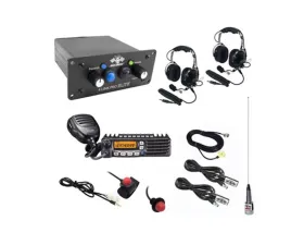 PCI Race Radios Ultimate 2 Seat Package with Headsets, Bluetooth & DSP Upgrade