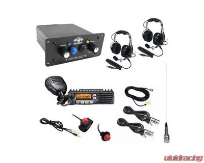 PCI Race Radios Ultimate 2 Seat Package with Headsets, Bluetooth & DSP Upgrade - 2490