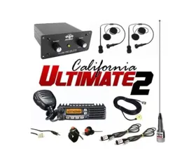 PCI Race Radios California Ultimate 2 Seat Package with Bluetooth