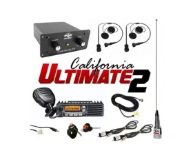 PCI Race Radios California Ultimate 4 Seat Package with Bluetooth