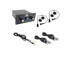PCI Race Radios California Supreme 2 Seat with Bluetooth & Helmet Wiring Kits
