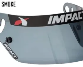 PCI Race Radios Impact AirDraft SS Helmet Shield Smoke