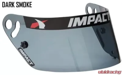 PCI Race Radios Impact AirDraft SS Helmet Shield Smoke - 1148