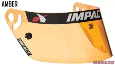 PCI Race Radios Impact AirDraft SS Helmet Shield Amber - 1149