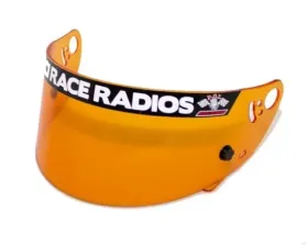 PCI Race Radios HJC AR-10 III SA2015 Helmet Shield Amber