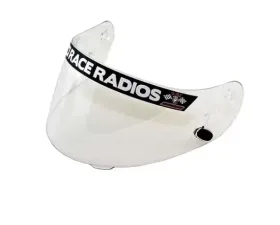 PCI Race Radios HJC Playcar Helmet Shield Clear