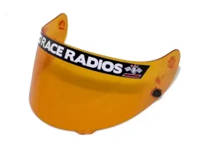 PCI Race Radios HJC Playcar Helmet Shield Amber