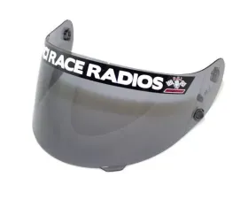 PCI Race Radios HJC Playcar Helmet Shield Smoke