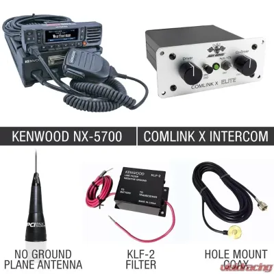PCI Race Radios Kenwood NX-5700 Race Comlink Package 10 - 1397