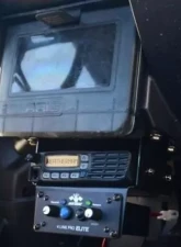 PCI Race Radios Radio and Intercom Mounting Bracket for under box Polaris XP 1000                                     - 1416 - Image 3