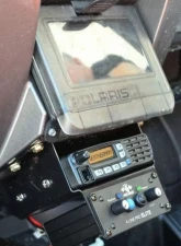 PCI Race Radios Radio and Intercom Mounting Bracket for under box Polaris XP 1000                                     - 1416 - Image 3